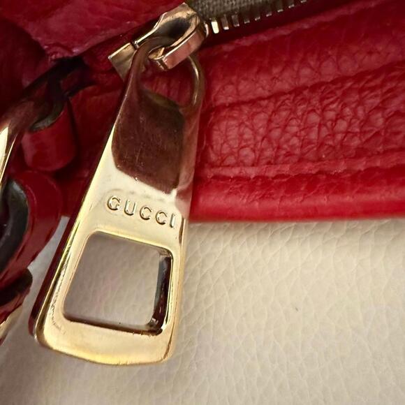 Authentic Gucci Monogram Bree Small Tote w/ Crossbody Strap - Picture 8 of 9